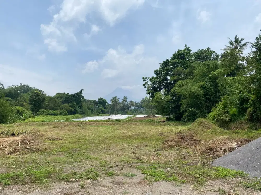 Barat Pasar Pakem, Tanah SHM Sleman Siap AJB Cicilan 0%