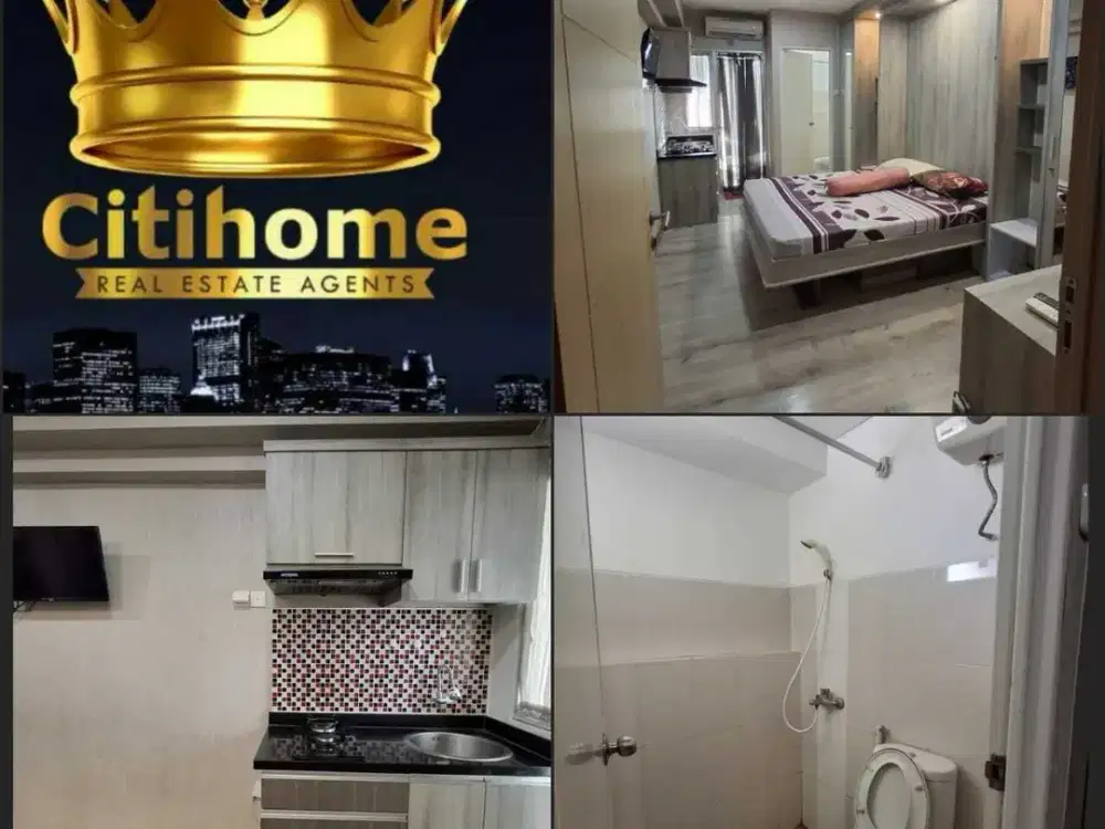 Menyewakan apartemen educity 1br bulanan bycitihome