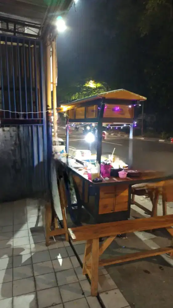 GEROBAK ANGKRINGAN + PERABOT