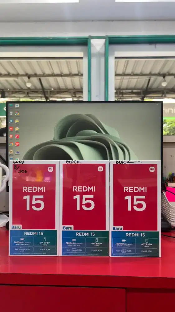 Redmi 15 ram 8/128GB