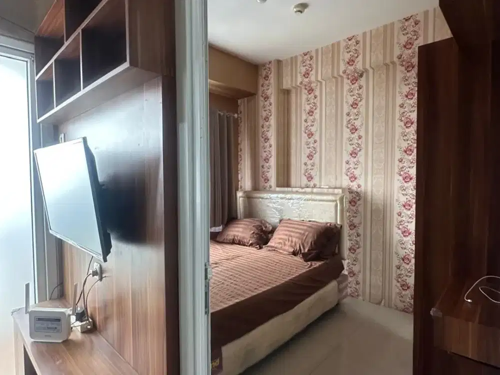 APARTEMEN GREEN PRAMUKA CITY 2 KAMAR FULL FURNISH TOWER ORCHID MALL TAHUNAN JAKARTA PUSAT