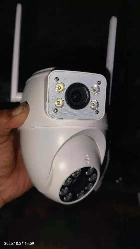 Camera cctv 2 lensa