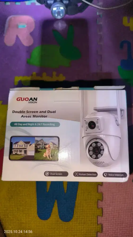 Camera Cctv 2 Lensa bisa dipasang di luar ruangan/Outdoor