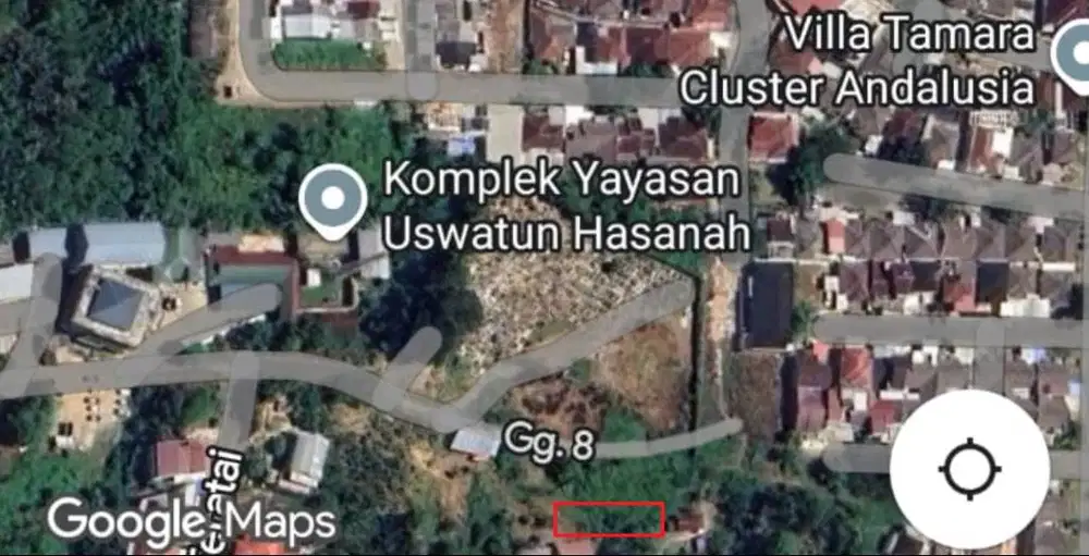 Tanah Strategis samping Villa Tamara