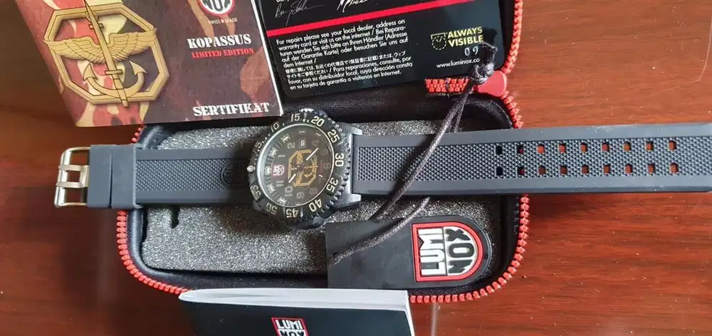 Jam tangan Luminox Kopassus 1st ed, Limited