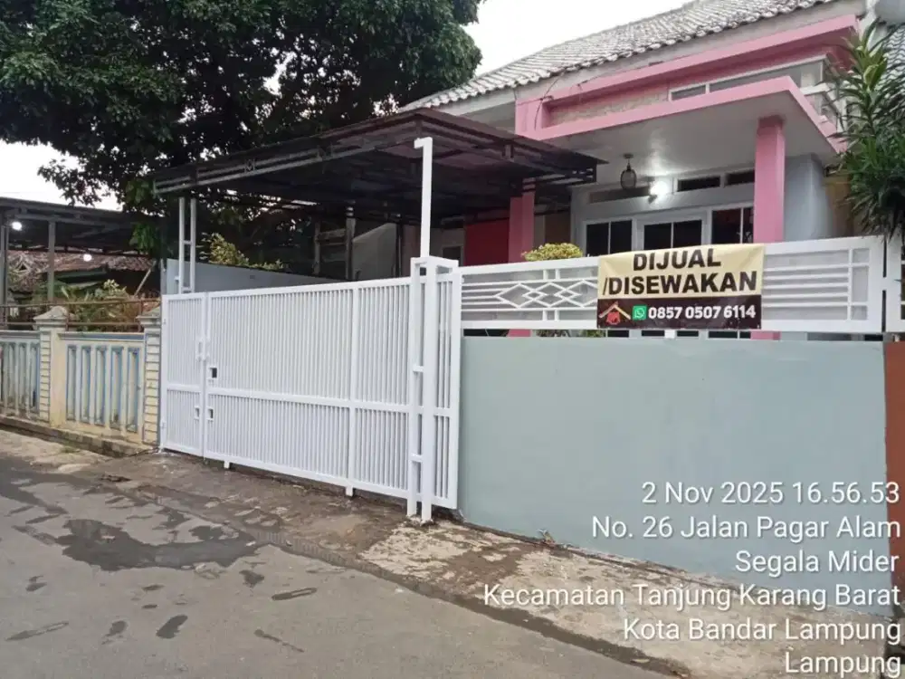 SEWA RUMAH FULL FURNISH