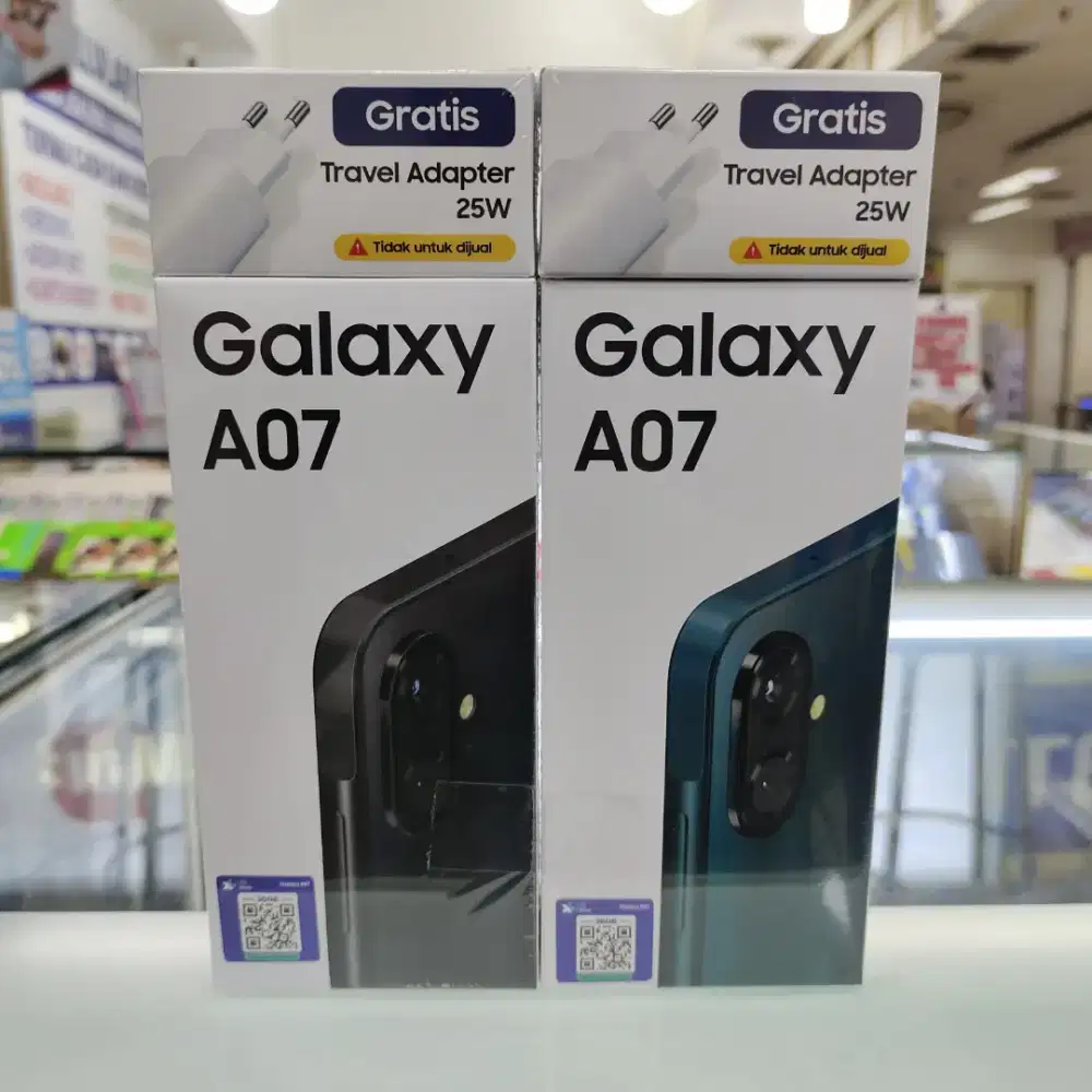 Samsung A07 ram 6gb+6gb/128gb baru garansi resmi harga Promo