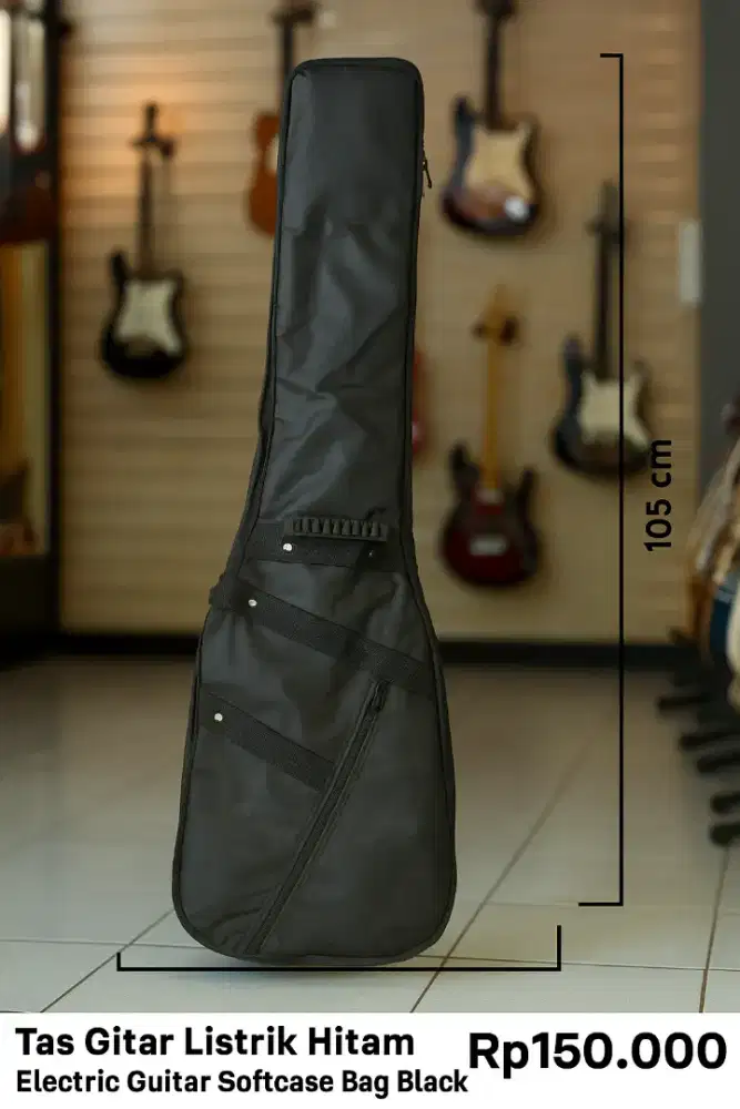 Tas Gitar Listrik Elektrik Guitar Softcase Electric Bag