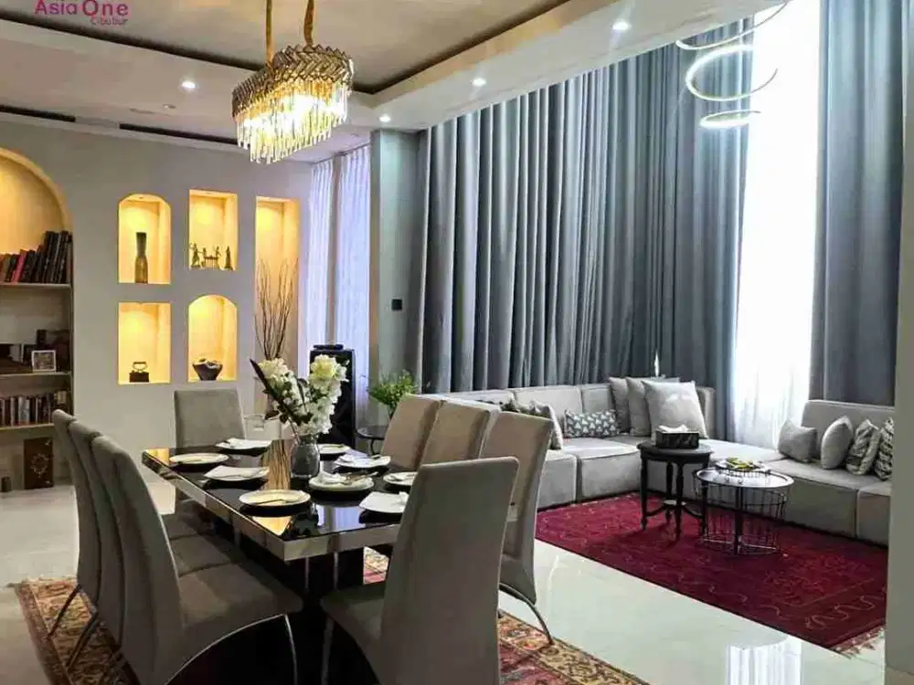 Dijual rumah minimalis modern full furnish di legenda wisata