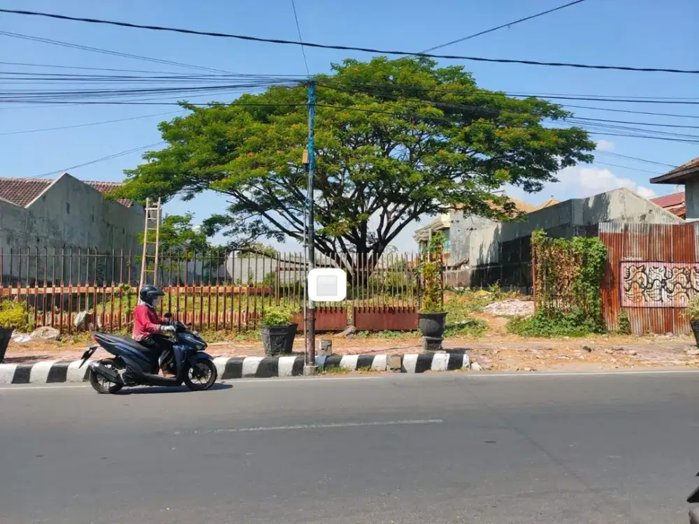 DIJUAL TANAH KOMERSIAL KOTA KEDIRI JALAN HOS COKROAMINOTO