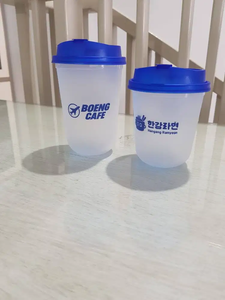 PLASTIK CUP 16OZ DAN 12OZ BARU