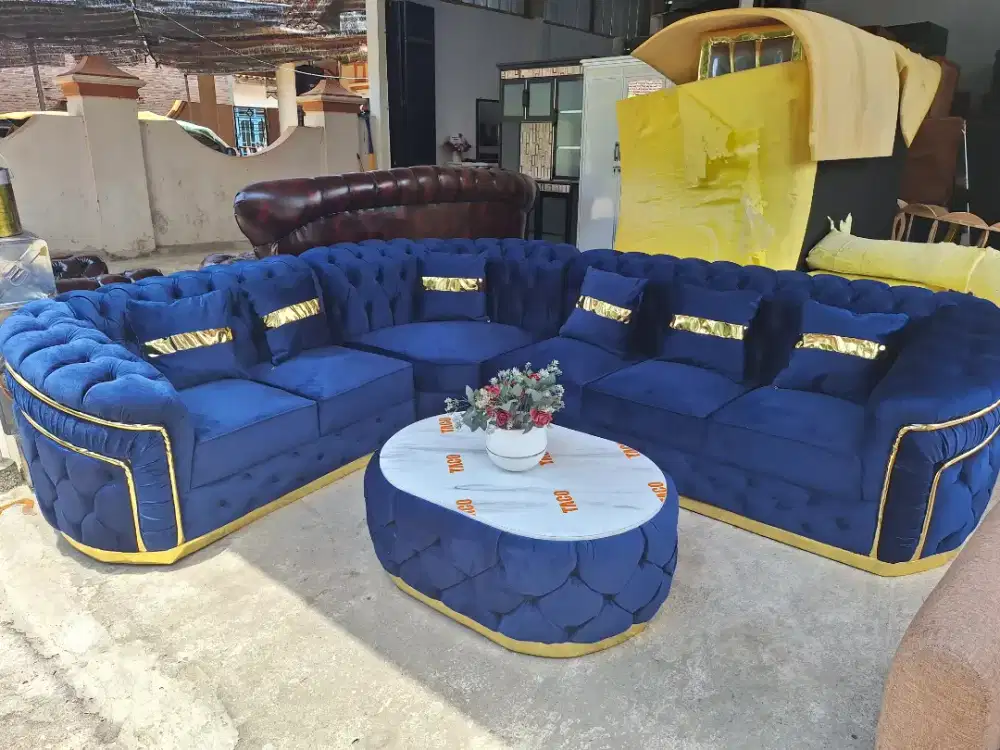 Sofa L sudut arabian