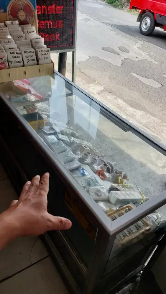 ETALASE KONTER/WARUNG