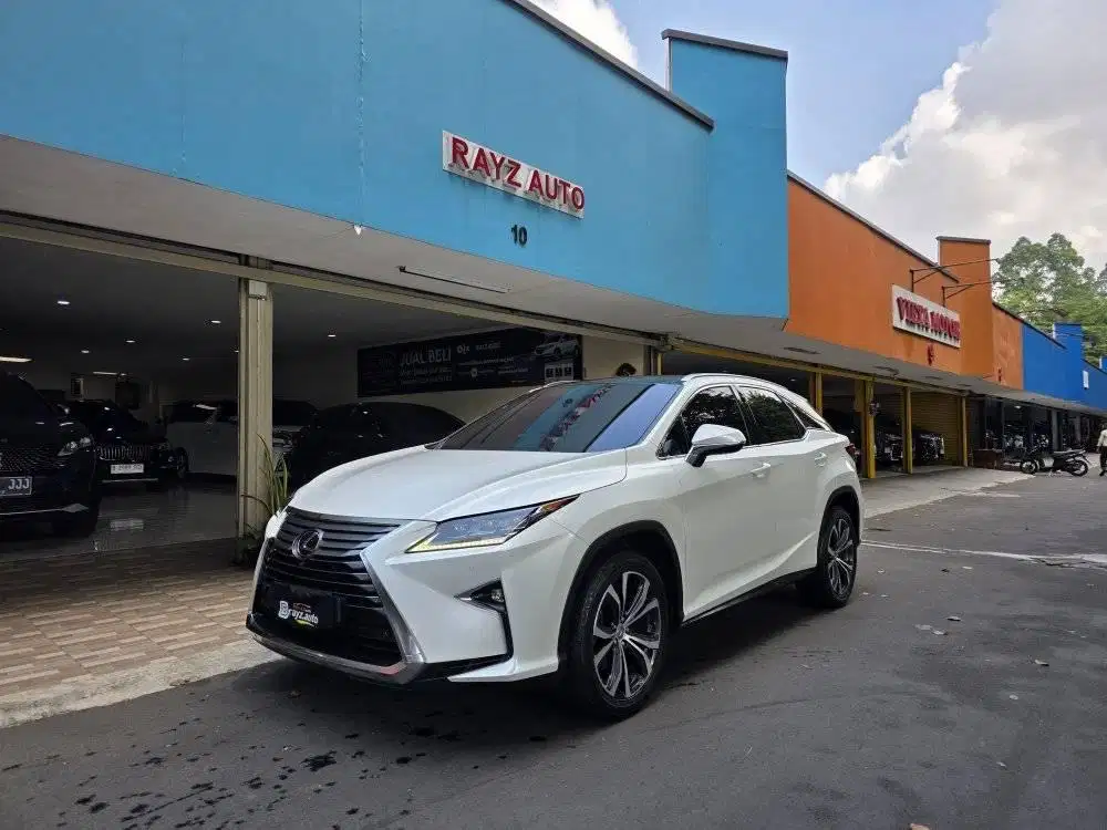 Lexus RX200t Luxury NIK 2017 Putih Km 80rb Service record