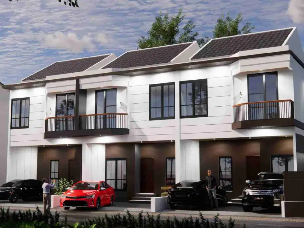 Rumah murah minimalis 2 lantai jakarta pusat