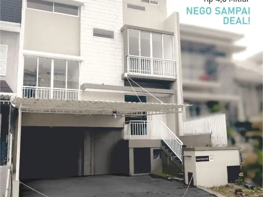 INVESTASI PREMIUM! Rumah 3 Lantai,uk 8x15 FULL RENOVASI di Layar Permai, PIK - Siap Huni & Semi Furnish Eksklusif