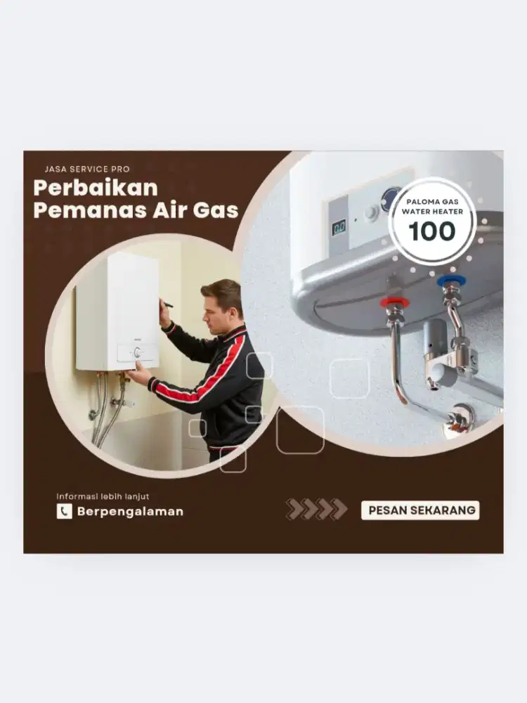 Service Pemanas Air Gas - Jasa Perbaikan Pemanas Air
