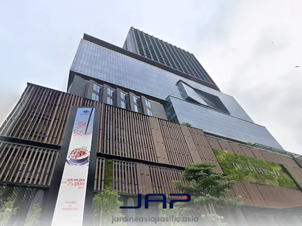 Sewa Kantor Trembesi Tower Luas 386 m2 Bare area Tangerang