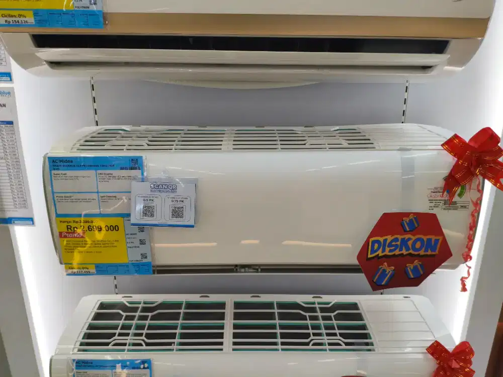 Promo AC 0.5 PK Midea Bisa Cicilan Tanpa DP Gratis 2x Cicilan