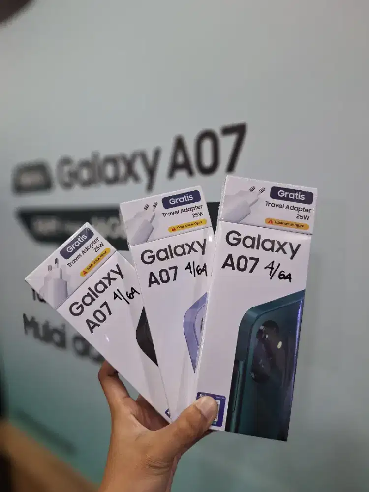 Samsung A07 4/64 baru garansi resmi SEIN