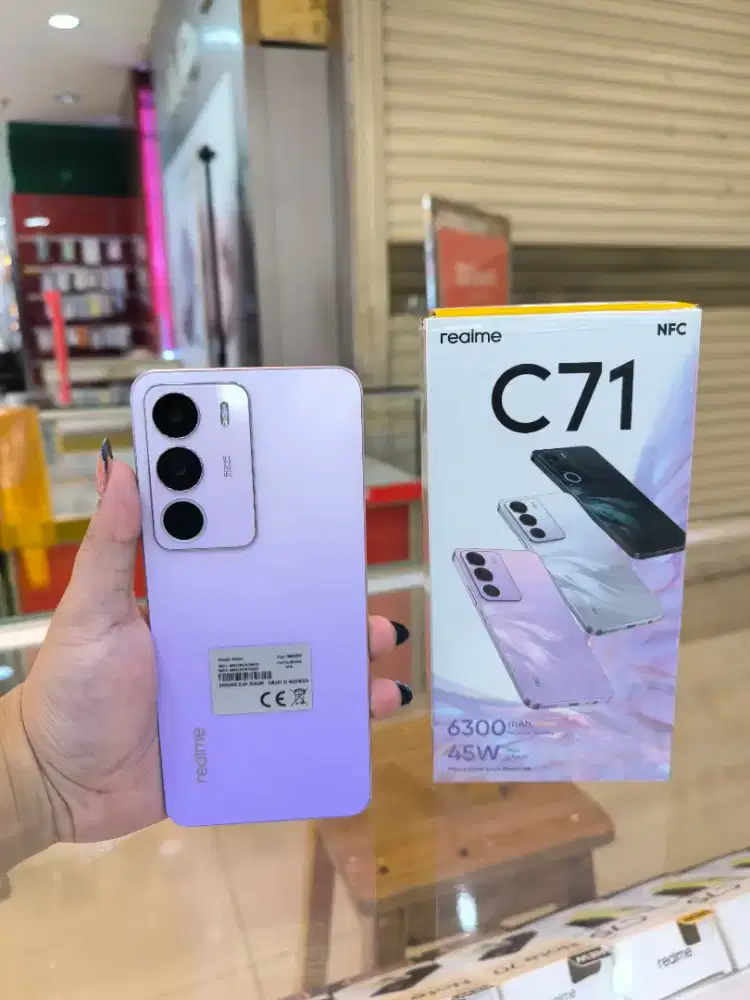 Realme C71 8/128GB cash dan kredit bisa