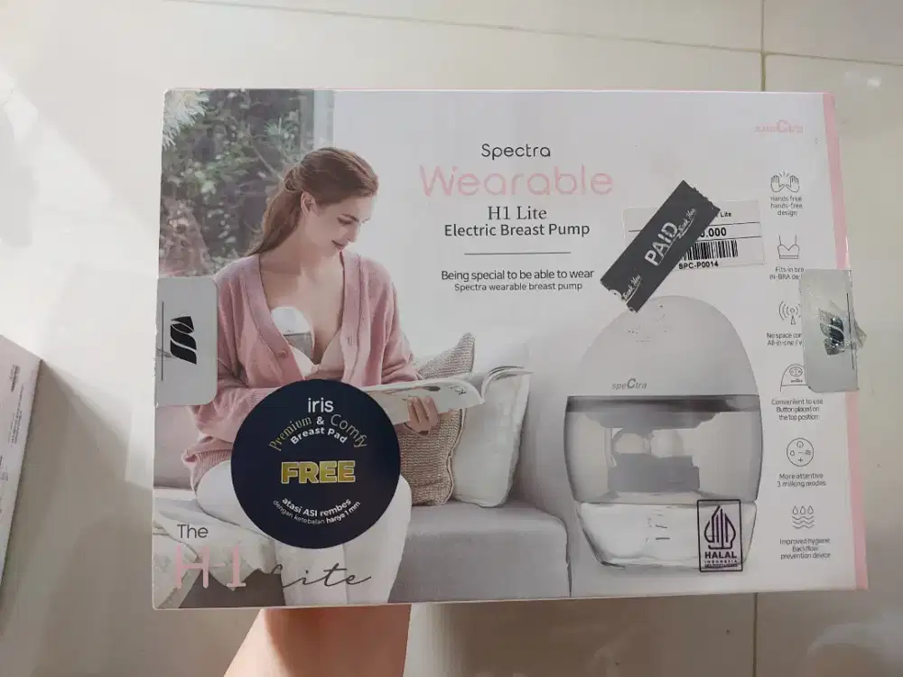 Preloved Pompa ASI SPECTRA H1 Lite &Spectra 9Plus+FREE Hands Free Cup!