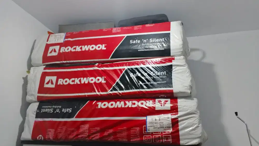 Rockwool fire rock atau glasswool