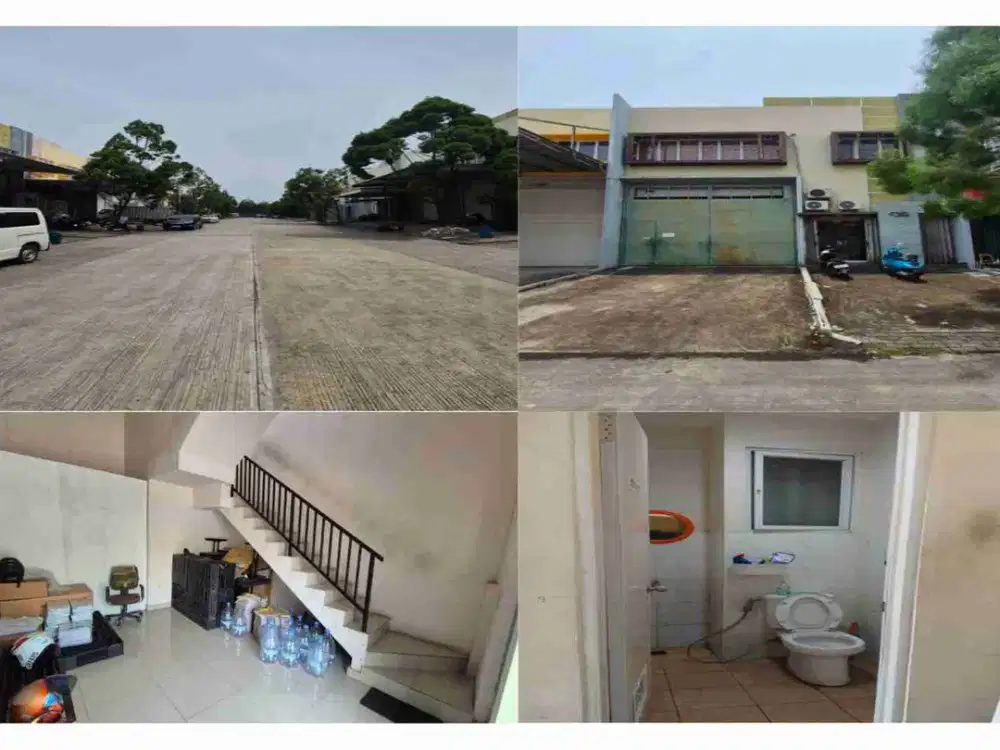 Gudang Eraprima Daan Mogot, siap huni dan lokasi strategis, masuk kontainer 40 feet