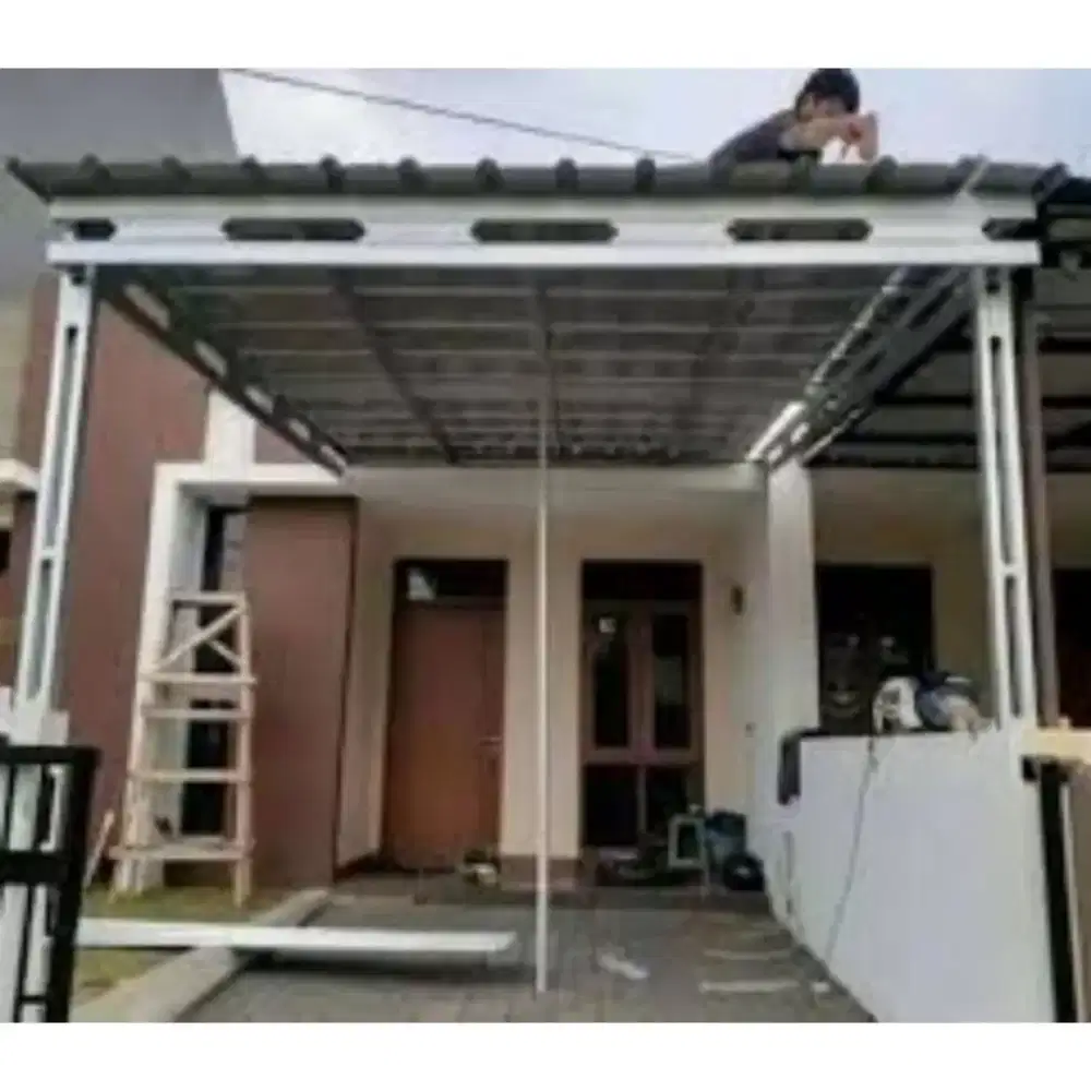 Kanopi motif baja ringan