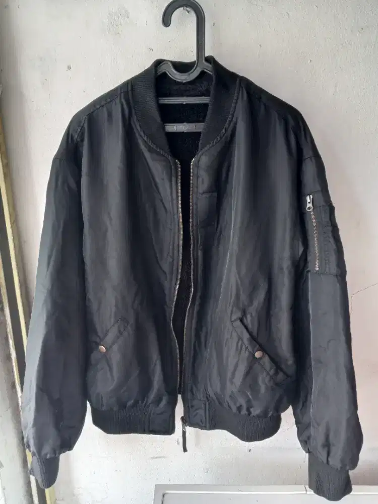 Jaket Bomber Outer CUBE SUGAR Japan Original | Casual Oversize Style