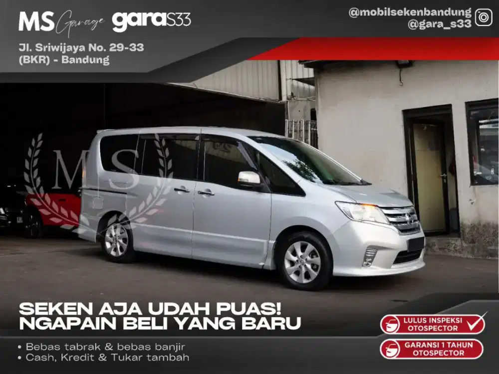 Nissan Serena HWS 2013/2014 (D) Like New