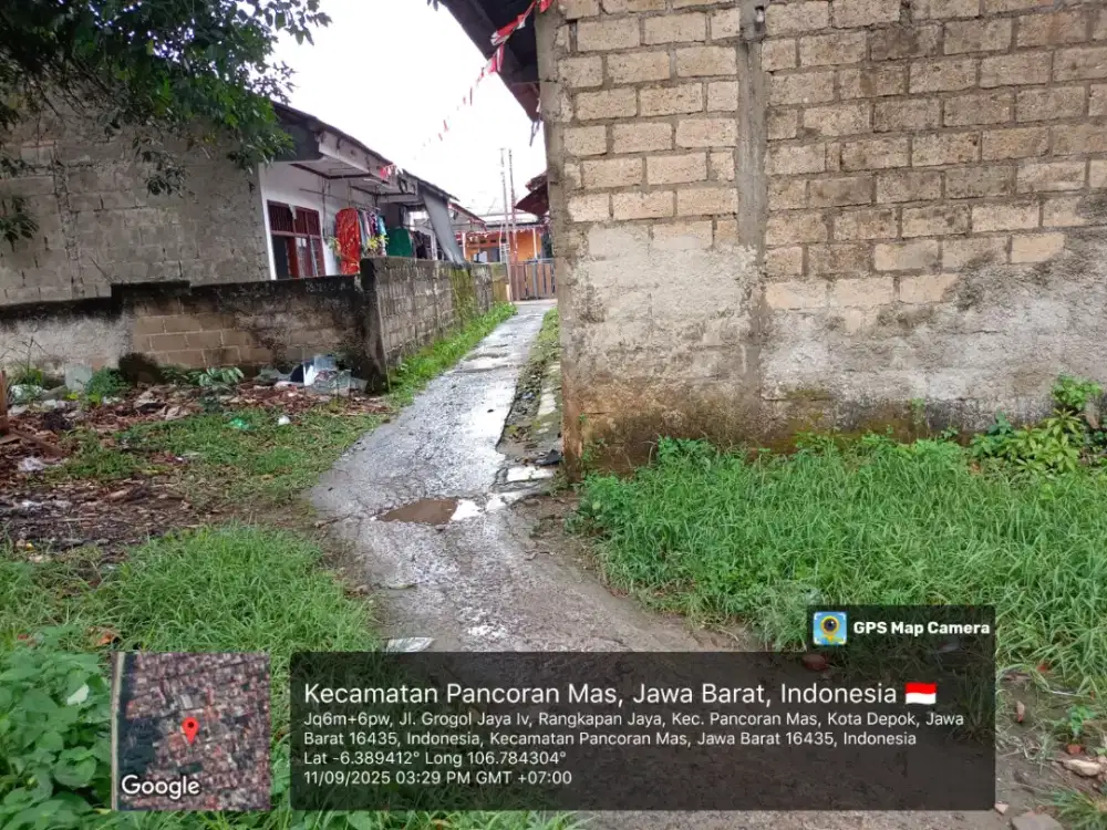Jual Tanah Pancoran mas, Depok.