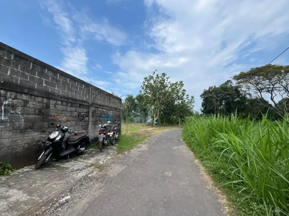 Tepi Aspal Tanah di Palagan Dekat Warung Watoe Gadjah Jogja