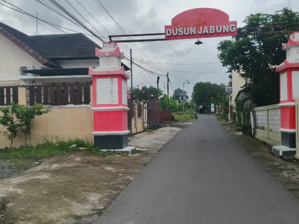 Tanah Siap Bangun Area Jabung Pandowoharjo
