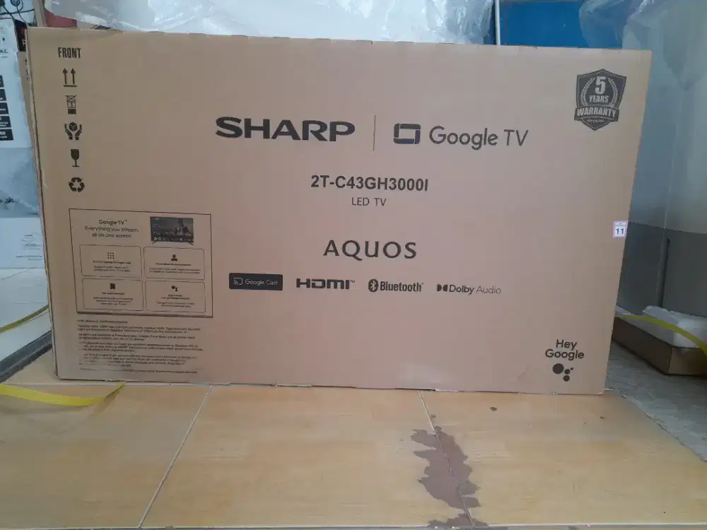 LED TV SHARP 43 GOOGLE TV 43GH3000I
