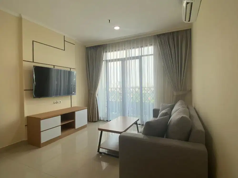 Dijual Murah Apartemen Hamptons Park Tipe 2 Kamar Tidur Full Furnished
