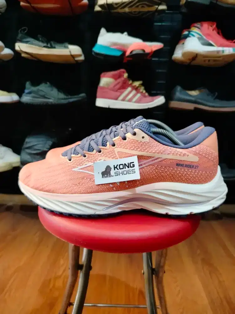 SEPATU MIZUNO WAFERIDER 27 CORAL REED