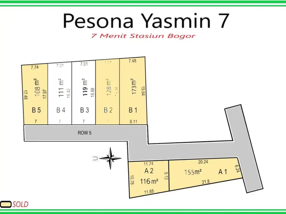 Kavling Eksklusif Siap Bangun Di Kota Bogor Lokasi Super Strategis Kawasan Perumahan Elit