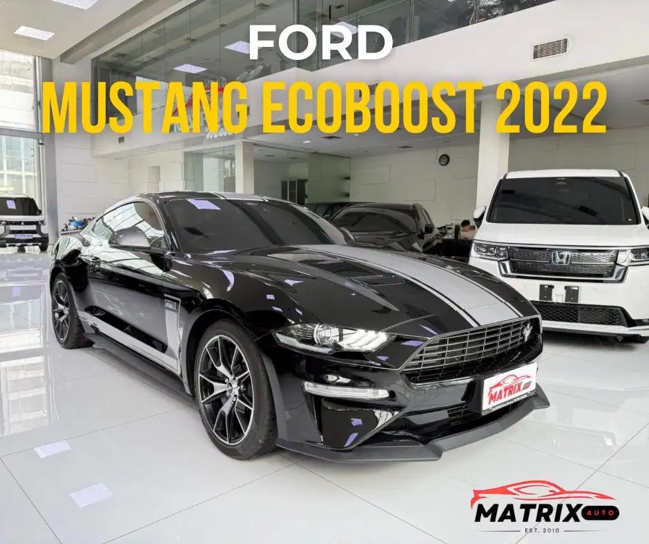 FORD MUSTANG ECOBOOST 2022! KONDISI SUPER! MUSTANG 2022 ECOBOOST