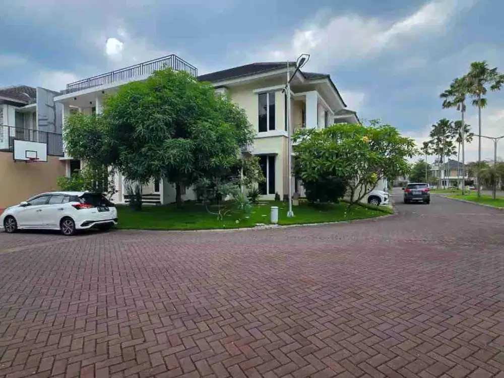 Dijual Rumah Mewah Hook Di Cluster Elite Dekat Jalan Kaliurang Jogja, Full Furnished Dengan Perabot.