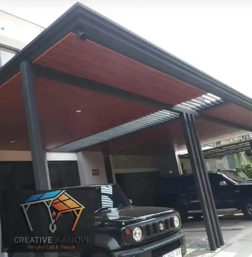 Kanopi plus plafon PVC