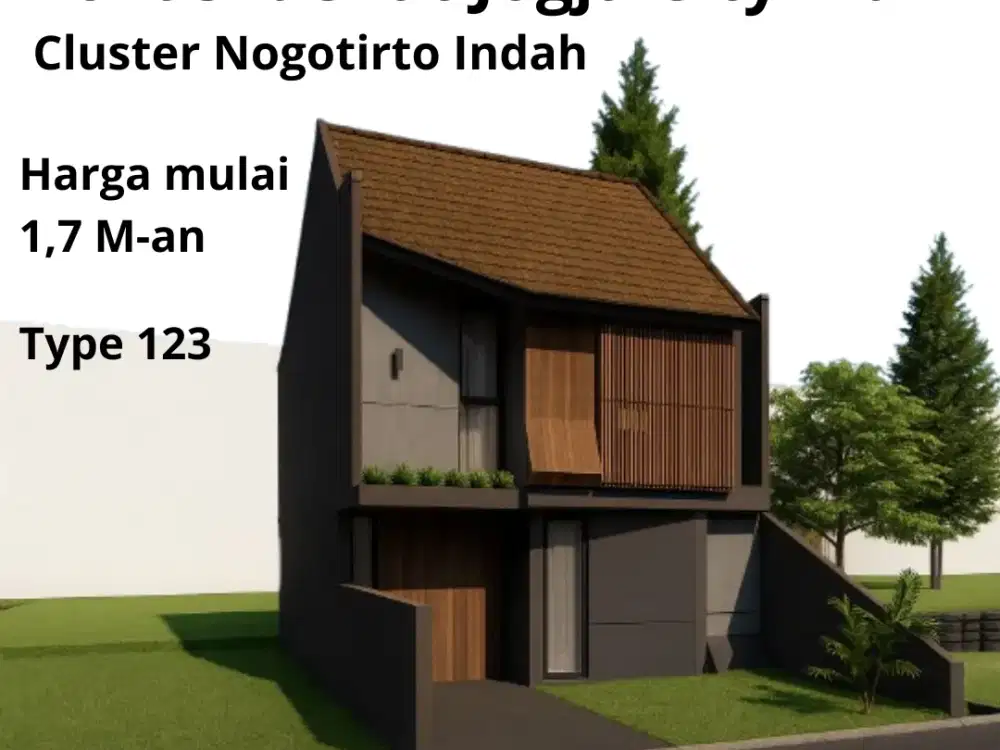 Nogotirto Gamping, Rumah Sleman, Dekat Jogja City Mall