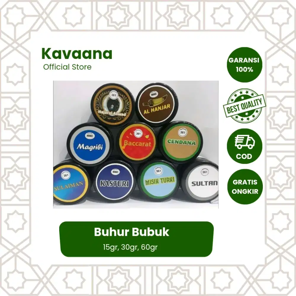 Buhur Bubuk | Pewangi Ruangan Buhur Bubuk