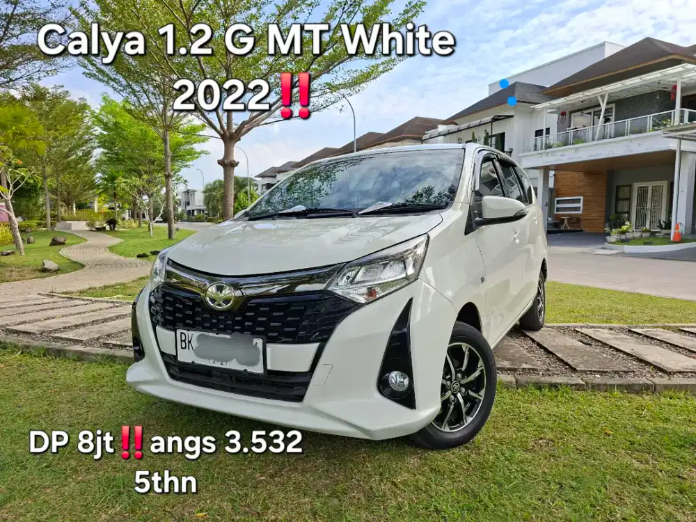 DP 8jt‼️ Calya 1.2 G MT 2022 White calya g mt 2023 sigra r mt 2022