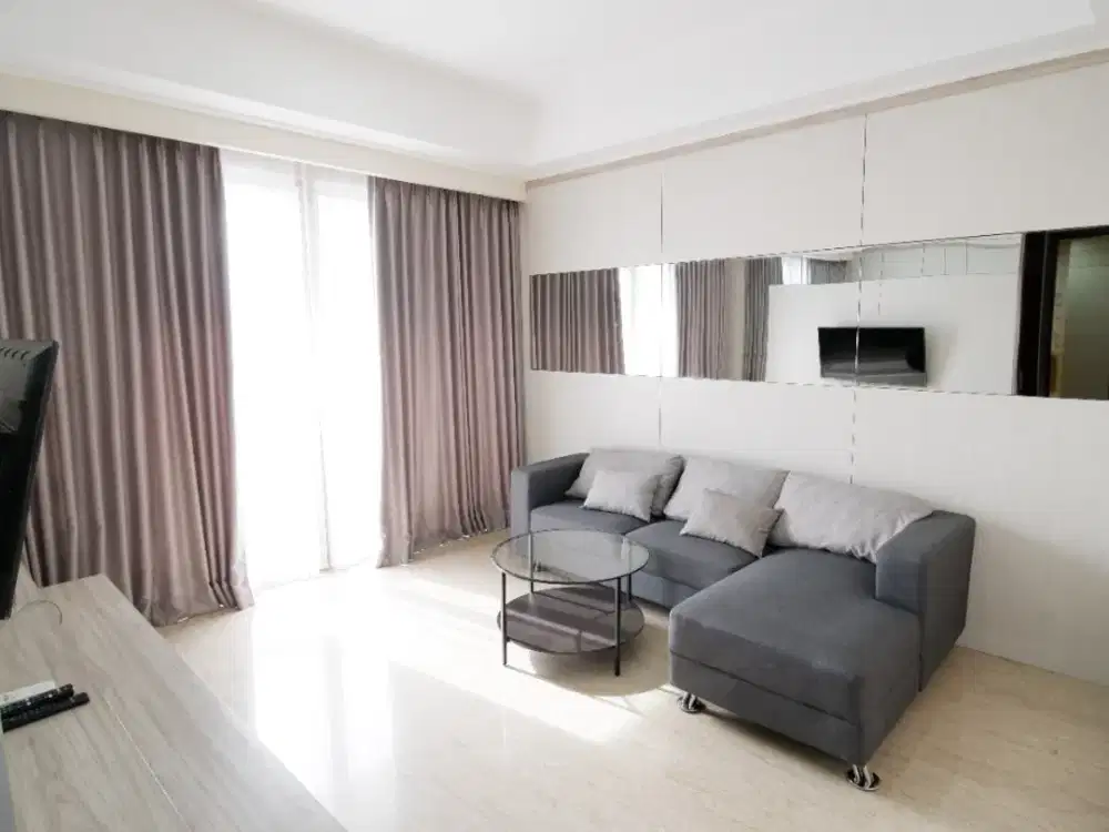 Apartemen Menteng Park, 2BR, 61sqm, Tower Emerald, Furnished