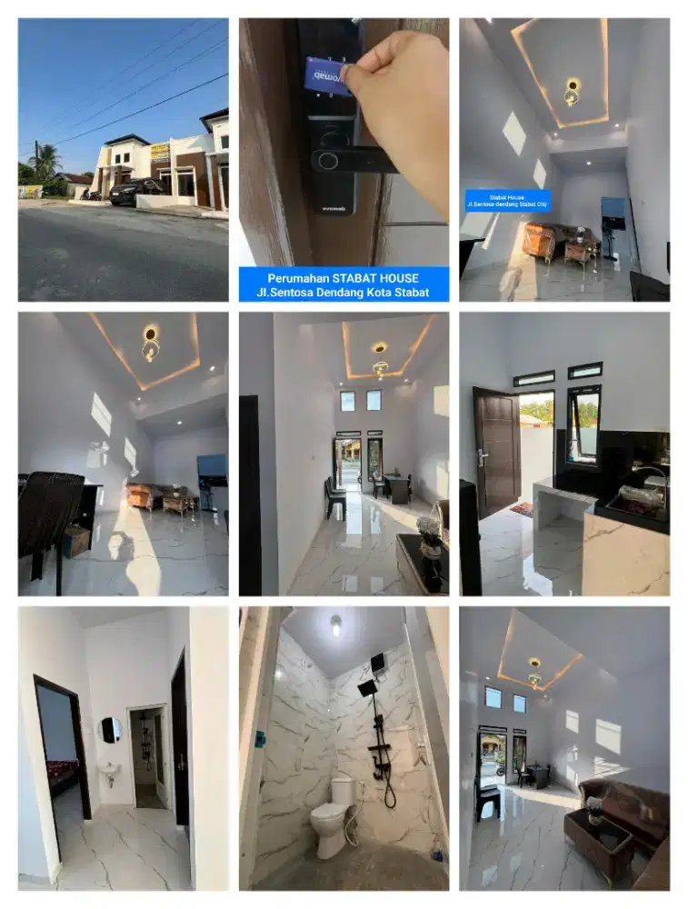 Dijual Promo Rumah Komersil Premium dikota Stabat Desain Mewah Modren