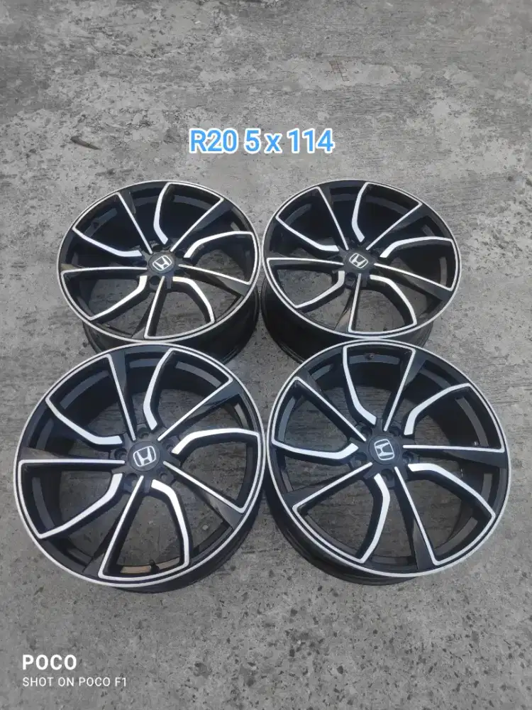 Rep Oem CIVIC R20 pcd 5 x 114 lebar 8,5 offset 40