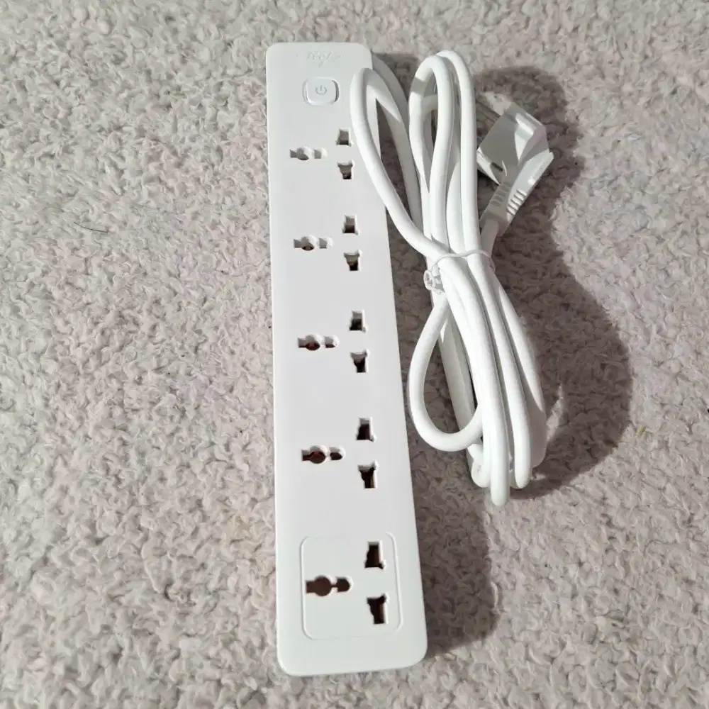 ITEL STOP KONTAK  COLOKAN LISTRIK 5 LOBANG EKSTENSI UNIVERSAL 3 METER