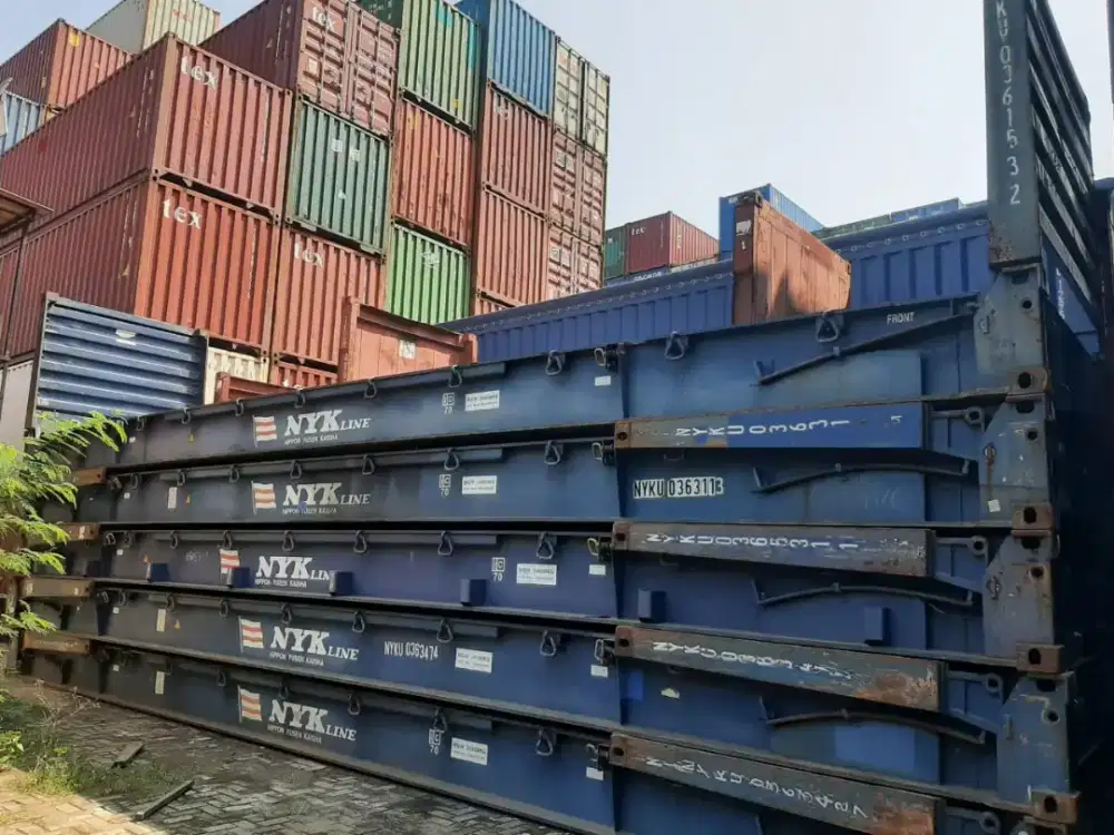 JUAL FLAT TRACK 40FT