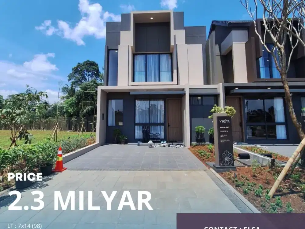 Vireya Rumah 1 Milyar di BSD City